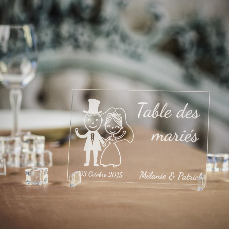 Marque Table Mariés